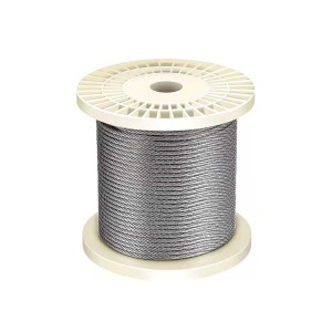 6*12+7FC Galvanized steel wire rope 3-12 mm