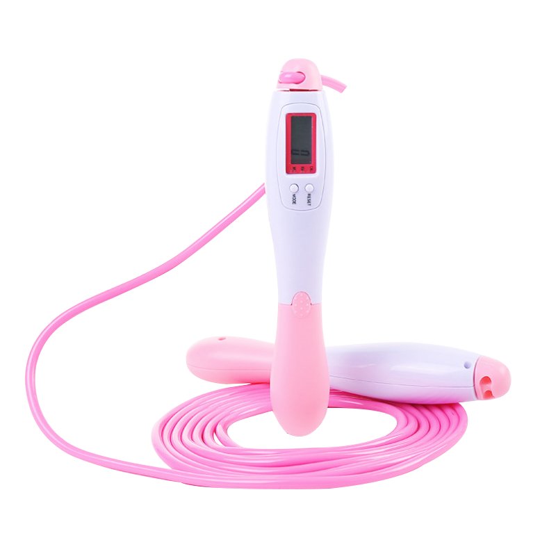 China Wholesale Jumping Rope Pcv Manufacturers Suppliers - Jump Rope, Digital Weight Calories Time Setting Skipping Rope with Counter – Bangyi